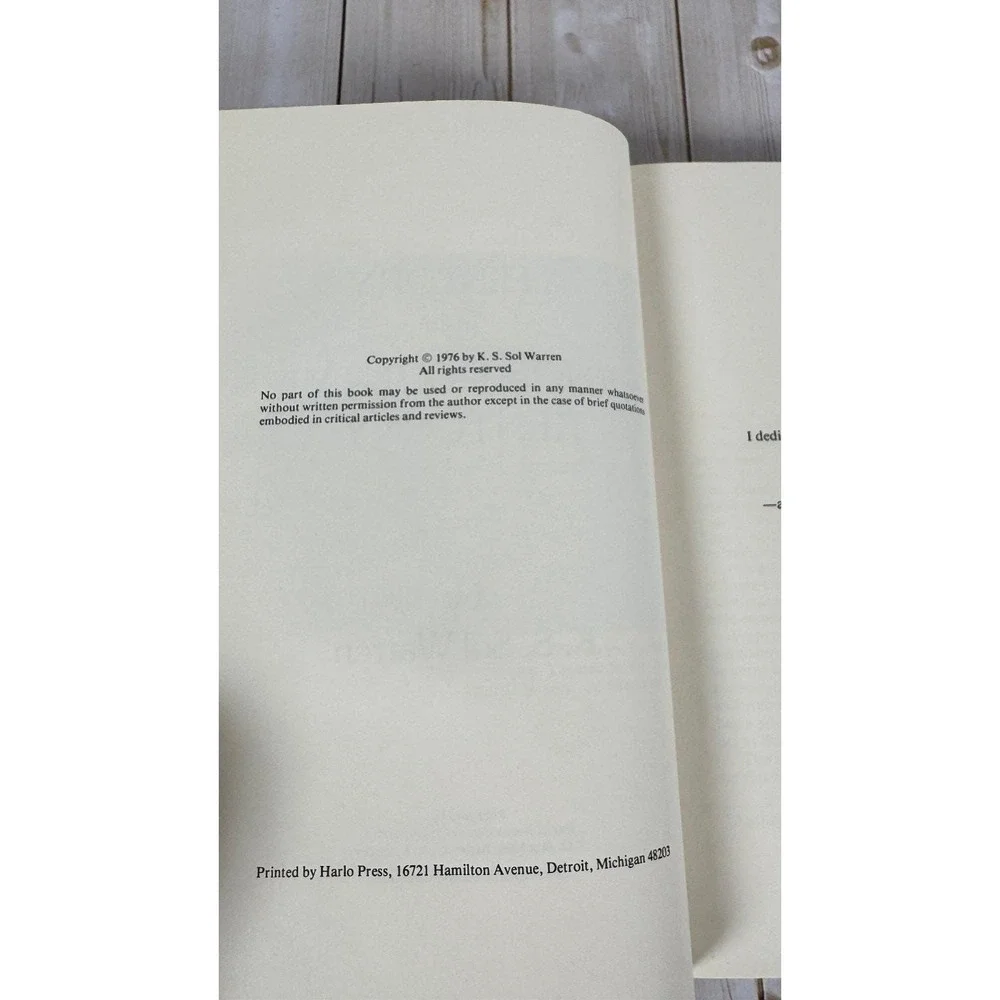 History of Knox County Kentucky K.S. Sol Warren 1976 Bicentennial Signed Local